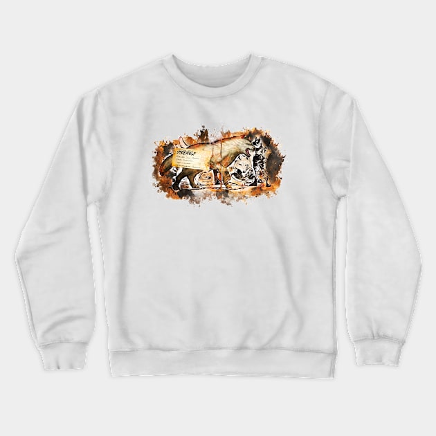 Dire Wolf Crewneck Sweatshirt by TortillaChief